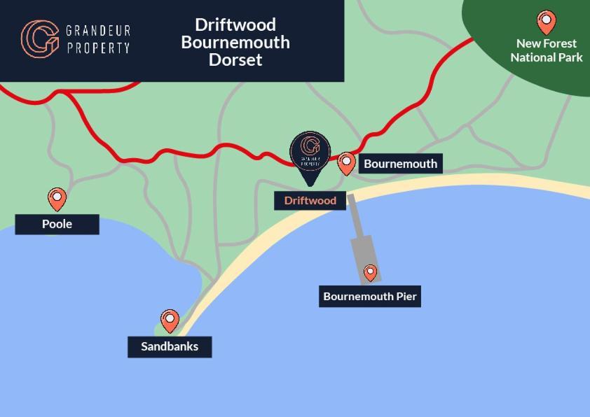 בורנמות' Driftwood By Grandeur Property מראה חיצוני תמונה